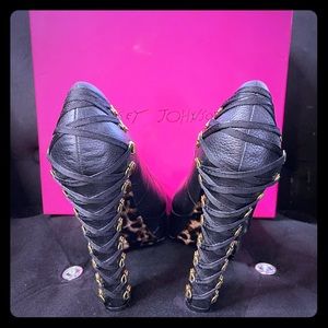 Betsy Johnson Corset Heel